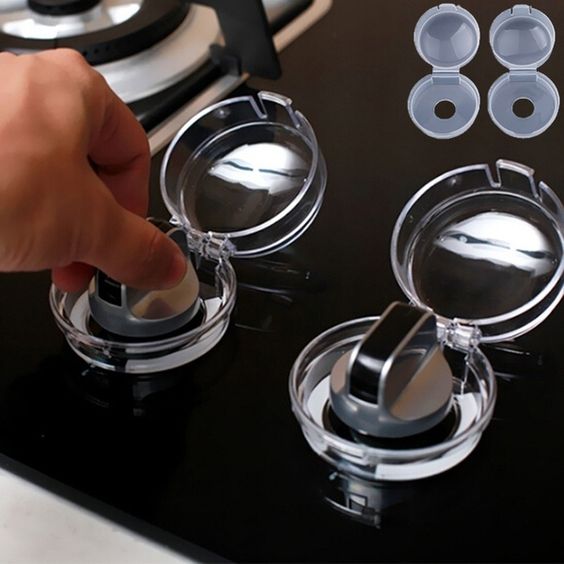 Stove guard – Zaščita gumbov na štedilniku (2 kosa)