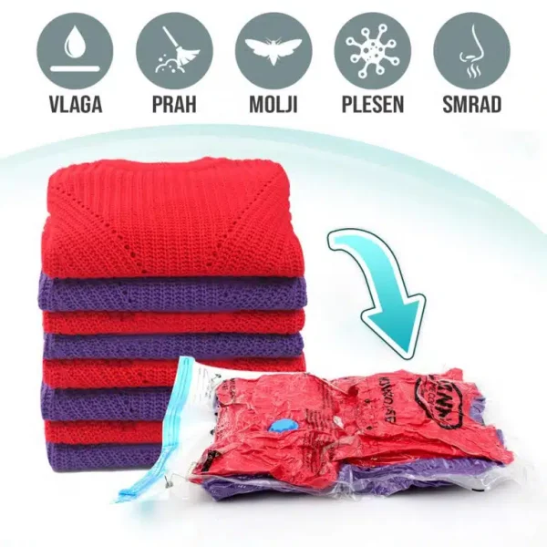 VAKUBAGS – Paket 4 vakuumskih vreč slider