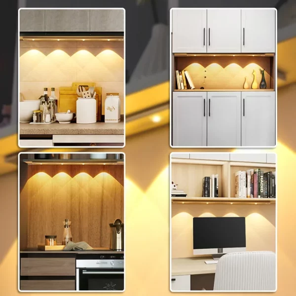 LED lučka za omarico s senzorjem gibanja slider