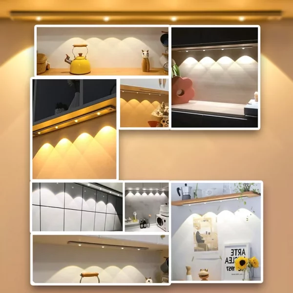 LED lučka za omarico s senzorjem gibanja slider