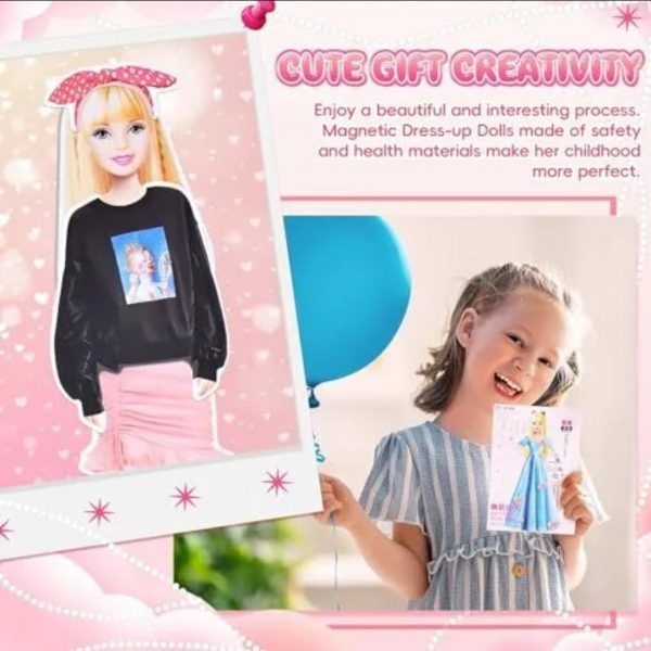 Doll book – Magnetna knjiga za oblačenje punčk slider