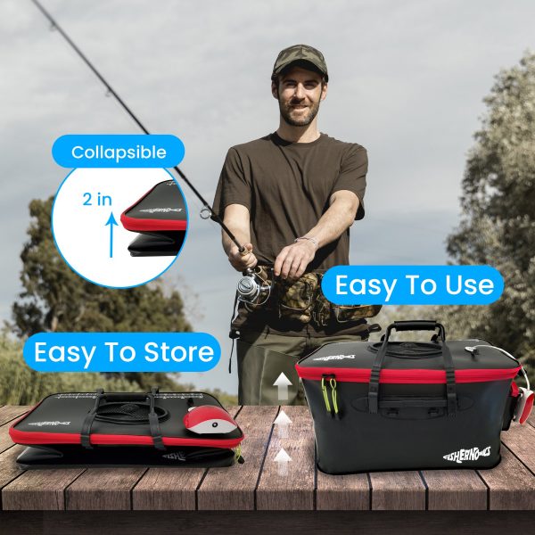 Foldable fishing bucket – Zložljivo ribiško vedro slider