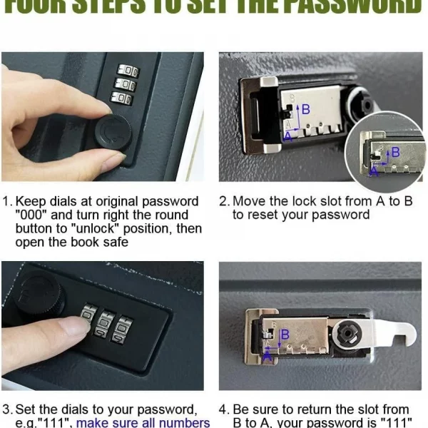 BOOK SAFE – Skrivni knjižni sef slider