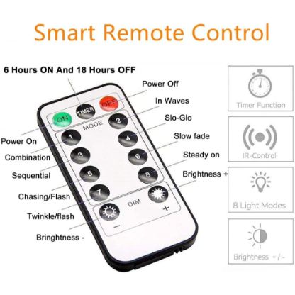 LED CURTAIN – 3D LED luči v obliki zavese slider