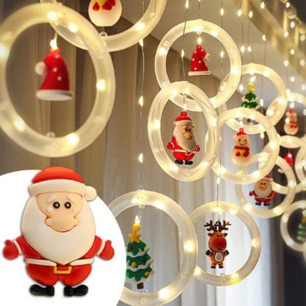 CHRISTMAS RINGS- Božični LED obroči
