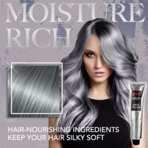 Srebrno siva barva za lase- GRAY PERFECT HAIR 03