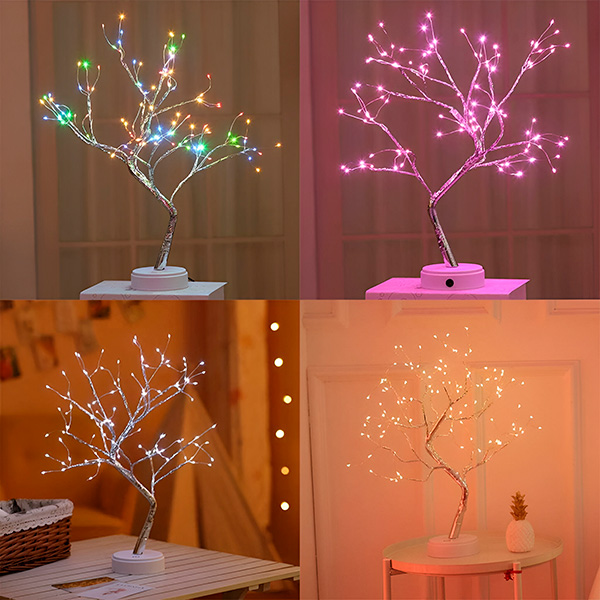 Shimmer bonsai tree – Bonsai LED svetilka slider
