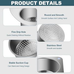 Swan Sink Strainer – Cedilo za korito 03